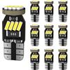 AGLINT T10 W5W LED Lampadina 12V Bianco 194 501 168 2825 Cuneo Tipo 12SMD Lampadine per Auto Luci Interne Mappa Plafoniera Cupole Targa Posizione Cortesia Luce