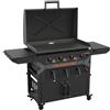 Blackstone Plancha a Gas Blackstone 4 Fuochi 36'' con Friggitrici ad Aria