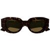 Gucci Occhiali da Sole GG1421S 002 Marrone/Marrone Unisex 51/20/145