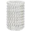 JessLab Elastici Spirale per Capelli, 10 Pezzi Senza per Tracce in Plastica per Coda di Cavallo, Accessorio per Ragazze e Donne, Colori Assortiti (Set 15)