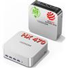 GEEKOM AI Mini PC A9 Max con AMD Ryzen AI 9 HX 370(80 TOPS) 32GB DDR5 RAM e 1TB