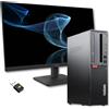 Amazon Renewed Lenovo PC Computer Completo ThinkCentre Con Monitor 27 Pollici IPS Ultra Slim
