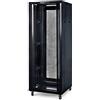 Mach Power Armadio Rack 27U 600x800x1400mm con 4 Ventole 4 Ruote 4 Montanti