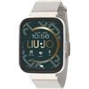 Smartwatch LIU JO Time SWLJ068 Da Donna, Cassa In Resina 44x38 Mm, Colore Acquamarina, Cinturino In Silicone, Compatibile Android E IOS