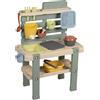 Smoby Centro Giardinaggio Smoby Life per bambini - Cucina da esterno con accessori, resistente e realistica