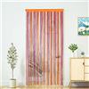 YAOYUE Tenda a fili per porte, decorazione per camera da letto, cucina, armadio, soggiorno, lavanderia, corridoio, divisorio, stile bohémien, hippie, da appendere per matrimoni e feste (100 x 200 cm,
