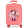 Disney Joumma Disney Minnie Loving Life Valigia per bambini Rosa 45 x 31 x 20 cm Rigido 1,8 kg ABS 1,8 kg 27,9 L Bagaglio a mano, Rosa, Taglia unica, Valigia cabina
