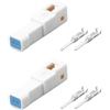 The Lord of the Tools 2 connettori IPX7 a 2 pin con contatti a crimpare 02T-JWPF-VSLE-S adatti per sensori automobilistici