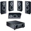 Heco Ambient 22F/11F/88F Diffusori Home Cinema 5.1 / nero