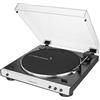 Audio Technica Giradischi a Cinghia 33 e 45 Giri Bluetooth AT-LP60XBTWH