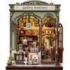 Does not apply Book Nook Kit - Case Delle Bambole Con Luci LED - Modellino Casa in Miniatura 3D