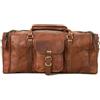 Fatto a mano Borsa in pelle 25" da viaggio originale uomo vintage