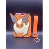 Porta Carta Flareon Chinese pokémon