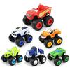 VI AI Nickelodeon Blaze & The Monster Machines - Monster Machines Giocattoli Scooter Auto - Crusher Truck Veicoli Giocattoli Regali per Bambini - Confezione da 6