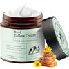 Anifer Organic Grass-Fed Tallow (Beef Tallow) & Honey Cream (120g/4.2oz) | Whipped Lightweight Texture for Face & Body | Deep Hydration, Non-Comedogenic Formula