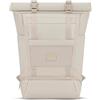 Johnny Urban Zaino Porta PC Donna e Uomo Beige - Ashton - Rolltop per Viaggi, Lavoro, Università - Scomparto per Laptop 16 Pollici - Zaino Grande con Extra Scomparto per Scarpe - Idrorepellente