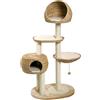 Karlie 34892 Tiragraffi per Gatti Banana Leaf, Beige