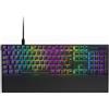 NZXT Function 2 2024 - Tastiera da gioco ottica a pieno formato - RGB illuminato - Frequenza di query 8K - Commutatori opt lineari - Scatto regolabile - Hot-Swap - Tastiera da gioco - Nera DE (QWERTZ)
