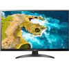 LG TV MONITOR 27" Full HD Smart TV 27TQ615S-PZ 68,6 cm Wi-Fi Televisore Nero