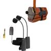 Microfono per strumenti wireless con trasmissione 30M per tuba per