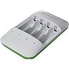 VARTA Caricabatterie per 4 AA/AAA, Eco Charger Pro Recycled