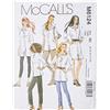 Mc Call McCall's Cartamodello M6124, Taglie B5, 3 Lunghezze, Confezione da 1, Colore: Bianco