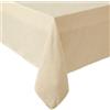 Laura Ashley Harper - Tovaglia in tessuto lussuosamente liscio, per cene formali o informali, vacanze, banchetti, matrimoni o feste, 152 x 213 cm, colore: giallo