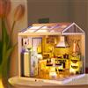 Dolls House Craft Kits Mini House Kits Kits Decoration Tiny House Diorama con