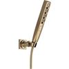 Delta Rubinetto Tetra H2Okinetic Doccia a mano con tubo, Soffione doccia a mano oro, Doccia a mano, Doccia portatile, Soffione doccia staccabile, Lumicoat Champagne Bronze 55140-CZ-PR