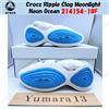 Crocs Zoccolo Crocs Ripple Moonlight Neon Ocean 214154-1BF taglia unisex