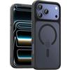 UNBREAKcable Custodia Magnetica per iPhone 17 Pro Max da 6,9 Pollici, Compatibile con MagSafe, Protezione Completa della Fotocamera, Custodia Sottile Antiurto e Anticaduta per Telefono - Nero
