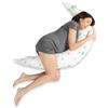 Koala Babycare Cuscino Gravidanza per Dormire XXL 2 in 1 Sfoderabile - Cuscino Allattamento Ipoallergenico ed Ergonomico - Federa esterna 100% Cotone