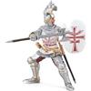 Papo - Statuetta Cavaliere Teutonico Realistica - 3 Anni + - Collezione Fantastico & Medievale - Gioco Creativo Combattimento Medievale - Idea Regalo Giocattolo Bambina Bambino