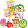 Toyland® 17 cm (7) Spongebob Squarepants - Peluche a Sorpresa - Peluche Ufficiale Nickelodeon - Colleziona Tutti e Quattro i Modelli - 1 Scelto a Caso - Adatto dalla Nascita
