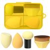 SruidyLady Set di 4 spugnetta trucco make up, spugne per il trucco viso