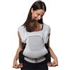 BabyBjorn Flybaby marsupio Newborn+ 3.2-15 kg Grey