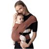 BabyBjorn Flybaby marsupio Newborn+ 3.2-15 kg Mokka