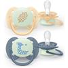 Avent Philips Succhietto Pacifier Ultra SoftNighttime 6/18 Mesi - Philips Avent