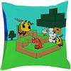 Jay Franco Minecraft Creative Mode - Federa in 100% cotone, 80 x 80 cm