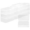 TNSLAND 11 Pezzi Scatole Trasparenti con Coperchio Scatoline Plastica Trasparente Scatole Plastica con Coperchio Piccole per Perline, Gioielli, Artigianato 10.5 * 7.5 * 3.5cm, 10.5 * 7.5 * 3.5cm