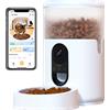 Imou PET-PF1-4LSP Distributore smart cibo animali con videocamera 4 MP e serbatoio 4 L - Imou