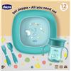Chicco set pappa 12m+ azzurro