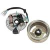 Dioche 125 Pit Bike Statore Statore Rame, Magneto Statore in Alluminio Kit Rotore Rame Alluminio per 90Cc 110Cc 125Cc 140Cc Kick Start Engine Pit Pro Pit Bike