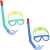 Bestway 24018-5 Maschera da snorkeling con boccaglio per bambini Fun, 3+ anni