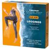 LACOTE Srl Guam - Leggings Fibramar Power Fit Grigio S/M, Leggings Elasticizzati per Fitness e Allenamento