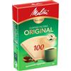 Melitta Sacchetti filtro Melitta 100, carta Aromapor, marrone naturale, (40 pezzi), confezione da 1, compatibile con macchina da caffè