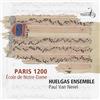 Musica Ficta Paris 1200 - Ecole de Notre-Dame