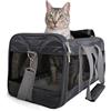 Sherpa Original Deluxe - Trasportino da Viaggio per Animali Domestici, Colore: Grigio Antracite,