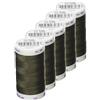 Mettler 10450-0706 No. 50 Filo Bobina 5-Pack Seta Finitura 500m