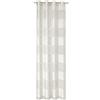 Deko Trends Dallas 6237127 70 Occhielli Sciarpa, Tessuto, Bianco, 245 X 144 X CM